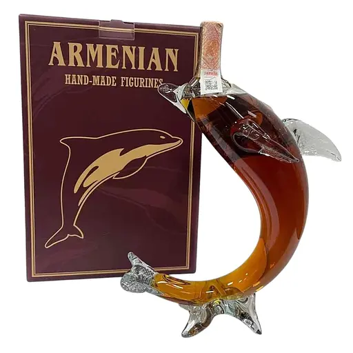 Уценка. Бренди Proshyan Армянский Дельфин 5 лет 40% 0.5 л - фото 1