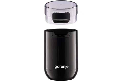 Кавомолка роторна Gorenje 150Вт, об'єм зерен-45г, пластик/метал, чорний - фото 4