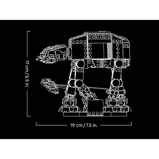 Конструктор LEGO Star Wars AT-AT 525 деталей (75440) - фото 6