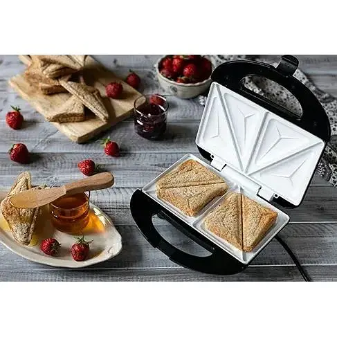Сендвічниця бутербродниця 850Вт Camry CR 3018 керамічні пластини - фото 8