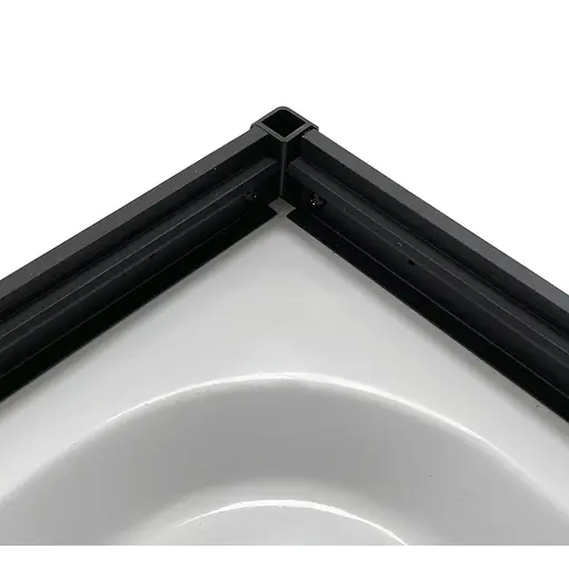 Душевая кабина Bravo Ner 90B. Line 000020452, черный матовый, интимато - фото 6