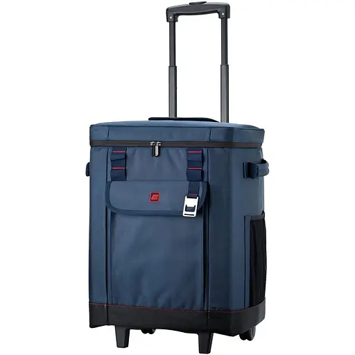 Термосумка 2E на колесах 50л темно-синя tur0001209 - фото 1