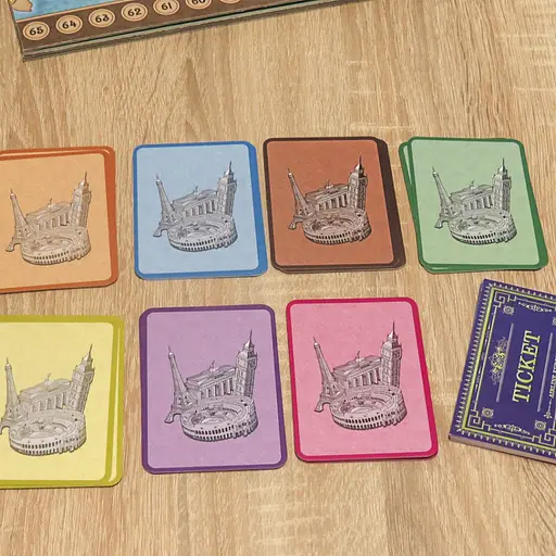 Настольная игра "Галопом по Европе" 0840 развивающая - фото 8