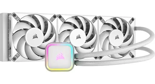 СВО Corsair iCUE H150i RGB Elite Liquid CPU Cooler White (CW-9060079-WW) Б/в - фото 1