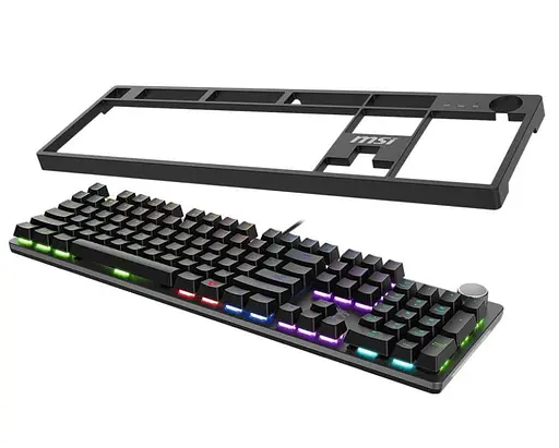 Клавіатура MSI FORGE GK320 UA Red Switches Black (S11-04UA227-HH9) - фото 4