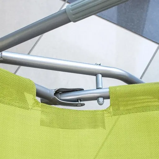 Кресло-шезлонг Jumi раскладной зеленый - фото 6