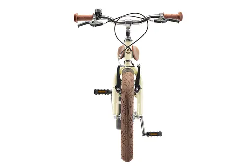 Miqilong Детский велосипед RM 16" бежевый - фото 10