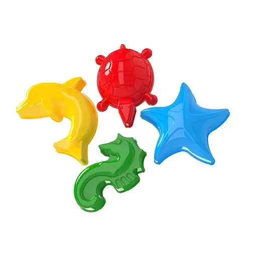 Игрушка "Морские животные" ТехноК 2421TXK формочки для песка