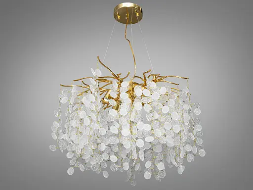 Современная хрустальная люстра Глициния - фото 3