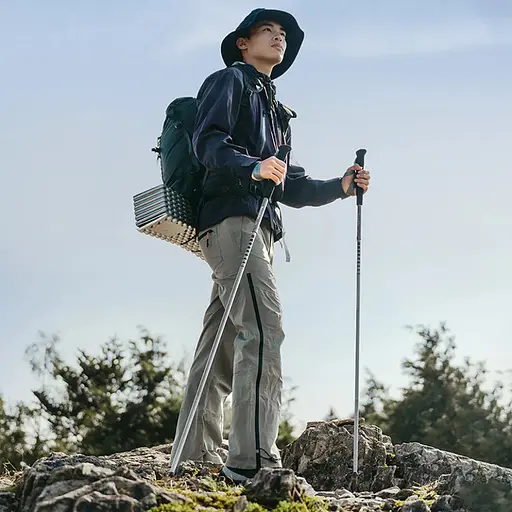 Трекінгова палиця Naturehike CNK2450DS016 110 см зелена - фото 12