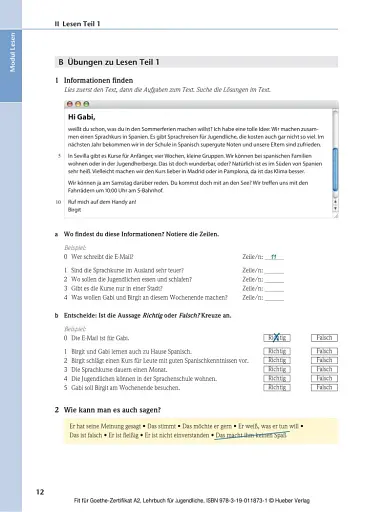 Fit furs Goethe-Zertifikat A2 Fit in Deutsch Lehrbuch mit Audio-CD - фото 3