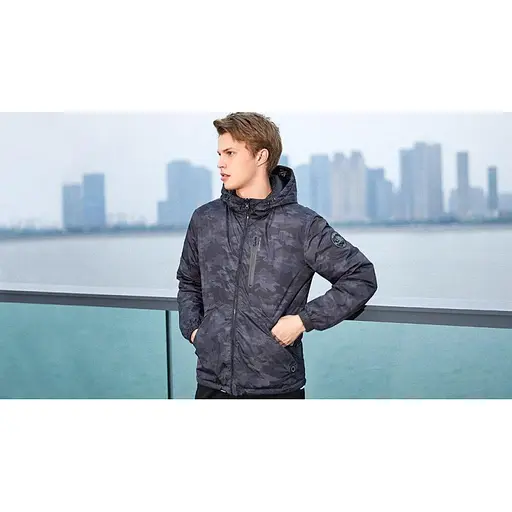 Куртка с подогревом Uleemark (2XL) 185/104A милитари - фото 2