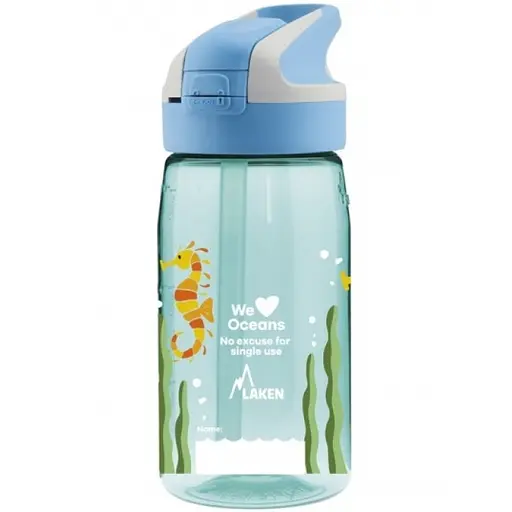 Бутылка для воды Laken Tritan Summit Bottle Oceans 0.45 L Cabalito (1004-GTNSC) - фото 2
