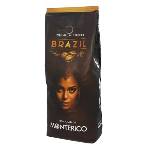Кава зернова Monterico Brazil 100 % Arabica 1 кг