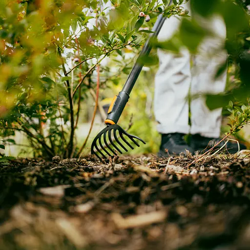 Граблі для троянд Fiskars OneClick 24 см, 10 зубів (1080676) - фото 4