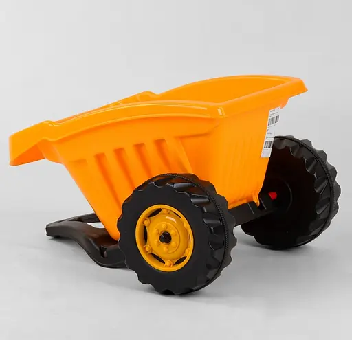 Прицеп для педального трактора 07-317 Pilsan ЖЕЛТЫЙ, в пакете (8693461042775) - фото 4