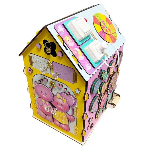 Развивающая игрушка Бизикуб Temple Group TG200055, 50х40х30 см - фото 1