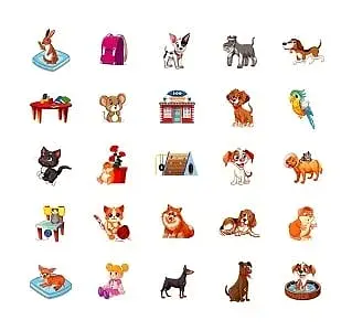 Відшукай і наклей. Наші улюбленці - фото 4