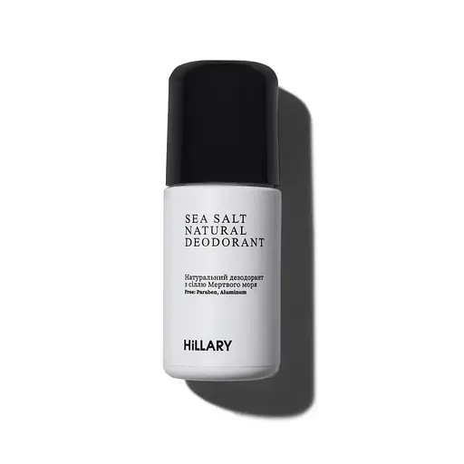 Натуральний дезодорант з сіллю Мертвого моря Sea Salt Natural Deodorant Hillary 50 мл - фото 1