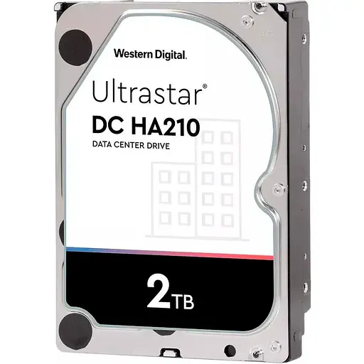Жесткий диск 3.5" WD Ultrastar DC HA210 2TB SATA 128MB (HUS722T2TALA604/1W10002) [140983]