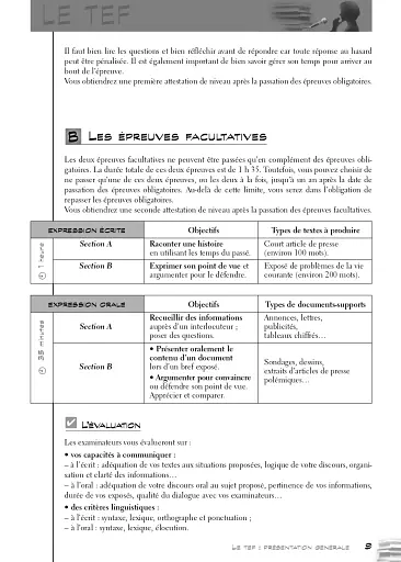 Test d'Evaluation de Francais - фото 9