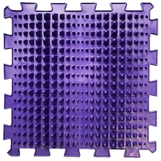 Коврик массажный "Мега Микс" Ортек 10175-OTK 16 элементов 27x28 см - фото 6