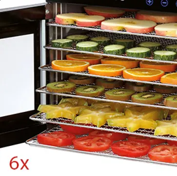 Сушка для грибов овощей снеков фруктов Profi Cook PC-DR 1218 - фото 3