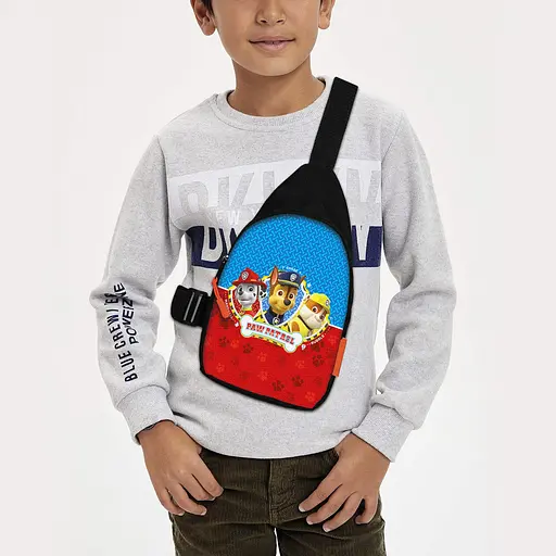 Сумка через плече дитяча Щенячий патруль 29х17 см сумка слінг для хлопчика (02287)