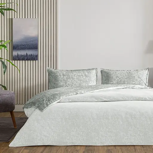 Постельное белье Sec&Ser Shimmer Grey Ранфорс Премиум Tac pbe0051575 - фото 2