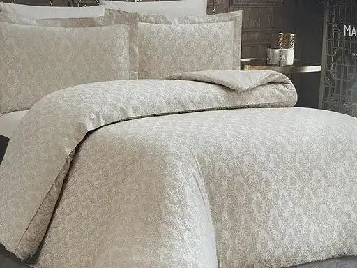 Постільна білизна Emeral Ecru Сатин-Бамбук Maison D'or pbe0051921 - фото 1