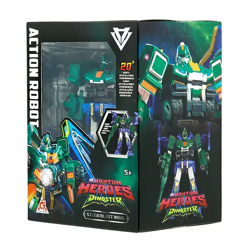 Ігровий набір із роботом-трансформером "Стего Бласт Вінг" Dinoster EU580874 - фото 5