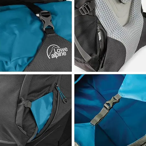 Рюкзак Lowe Alpine Cerro Torre 65:85 M L Black (1033-LA FBQ-01-BL-65) - фото 4