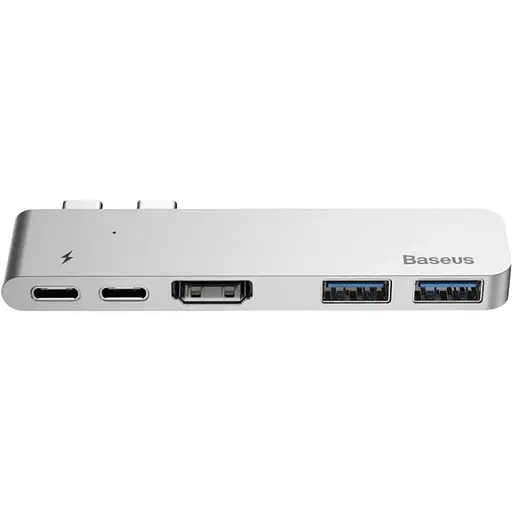 Type-C хаб Baseus Thunderbolt C+ Dual to Usb3.0 / HD4K / Type-C Female Hub Converter CAHub-B0G - фото 1