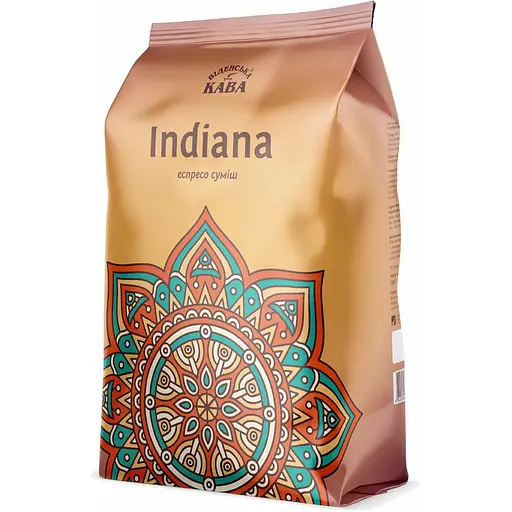 Кофе "Віденська кава" Indian Espresso в зернах 500 г - фото 1