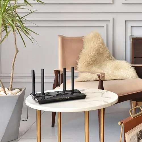Роутер TP-LINK Archer AX23, Black, Wi-Fi 802.11ax, до 1755 Mb/s, 2.4/5GHz, 4x100/1000 Mb/s, RJ45 100/1000Mb/s (Gb), 4 зовнішні незнімні антени - фото 5