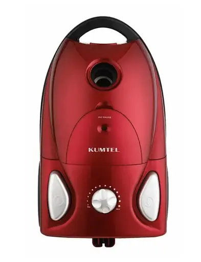 Пылесос Kumtel HVC-09 Red (1400 Вт, мешок) - фото 2