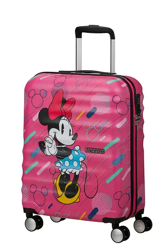 Валіза 55 См American Tourister WAVEBREAKER DISNEY MINNIE FUTURE POP 55х40х20 31C*70017 - фото 4