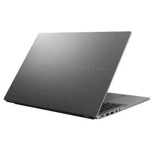 Ноутбук ASUS Vivobook S16 M3607HA с процессором AMD Ryzen 7 260 pana la 5.1GHz, 16'', WUXGA, IPS, 144Hz, 16GB DDR5 RAM, 1TB SSD, AMD Radeon графикой, No OS, Matte серый - фото 11