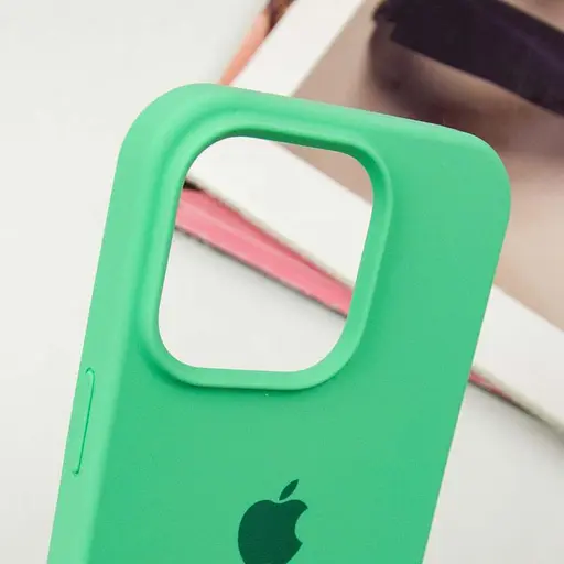 Чохол Epik Silicone Case Full Protective AA для Apple iPhone 13 Pro 6.1 Зелений/Spearmint - фото 3