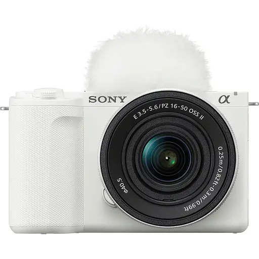 Бездзеркальний фотоапарат Sony ZV-E10 II Kit 16-50mm f3.5-5.6 OSS II White (ZVE10M2KW.CEC) [115277]