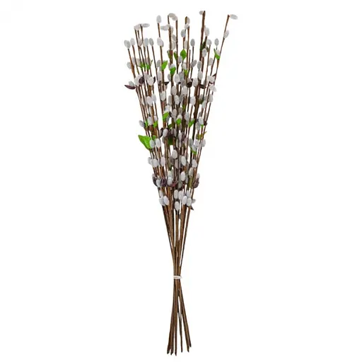 Штучна гілка верби Elisey Котики 65 см 9225-001 коричнева - фото 6