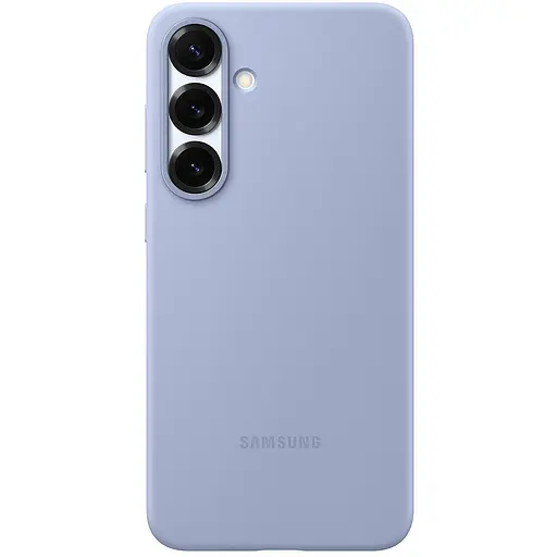 Оригинальный силиконовый чехол Samsung Silicone Case для Samsung Galaxy S25 Light Blue EF-PS931CLEGWW
