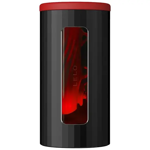Смарт мастурбатор Lelo Hex F1S V2 Red, вібрації, технологія Sensonic, гра у додатку