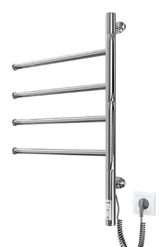 Електрична рушникосушка Mario Веер-I 600x445x50 TR таймер-регулятор 2.3.0407.11.P - фото 1