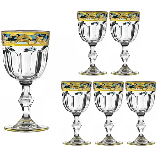 Набір келихів для вина Lora Арія 175 мл 6 шт. NGC48SETWINE