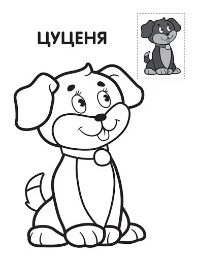 Наклей та розфарбуй. Їжачок - фото 2