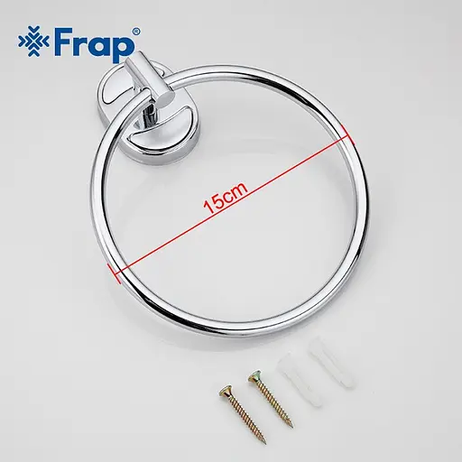 Тримач для рушника Frap F1904 1/40 Хром - фото 2