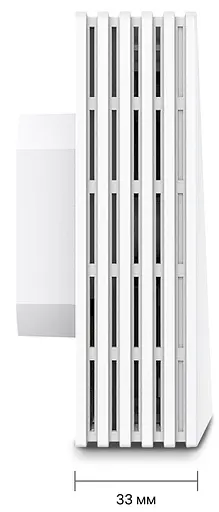 TP-Link Точка доступа EAP650 WALL AX3000 в 1xGE out 1xGE PoE MU-MIMO - фото 2