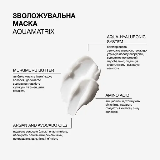 Маска для всех типов волос Triology. AquaMatrix увлажняющая 330 г - фото 3