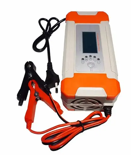 Автомобильное зарядное устройство 12/24V 8А для аккумуляторов c LCD дисплеем - фото 4